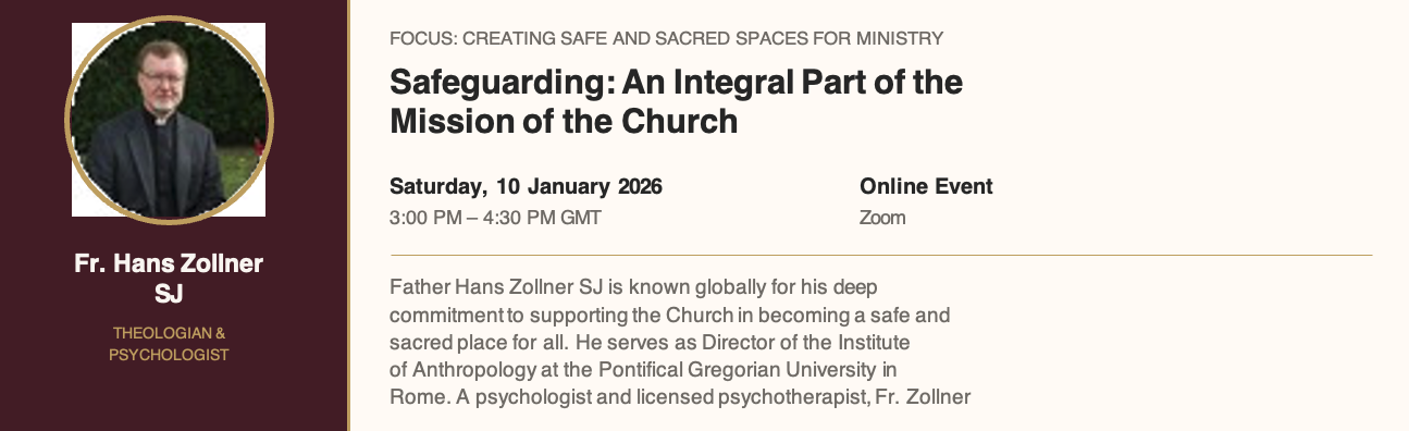ENRICHING MINISTRY DAY Fr Hans Zollner £30