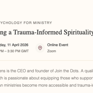 ENRICHING MINISTRY DAY Ruth Stephens £30