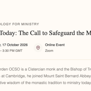 ENRICHING MINISTRY DAY Bishop Erik Varden OCSO £30