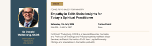 ENRICHING MINISTRY DAY Dr Donald Wallenfang, OCDS £30